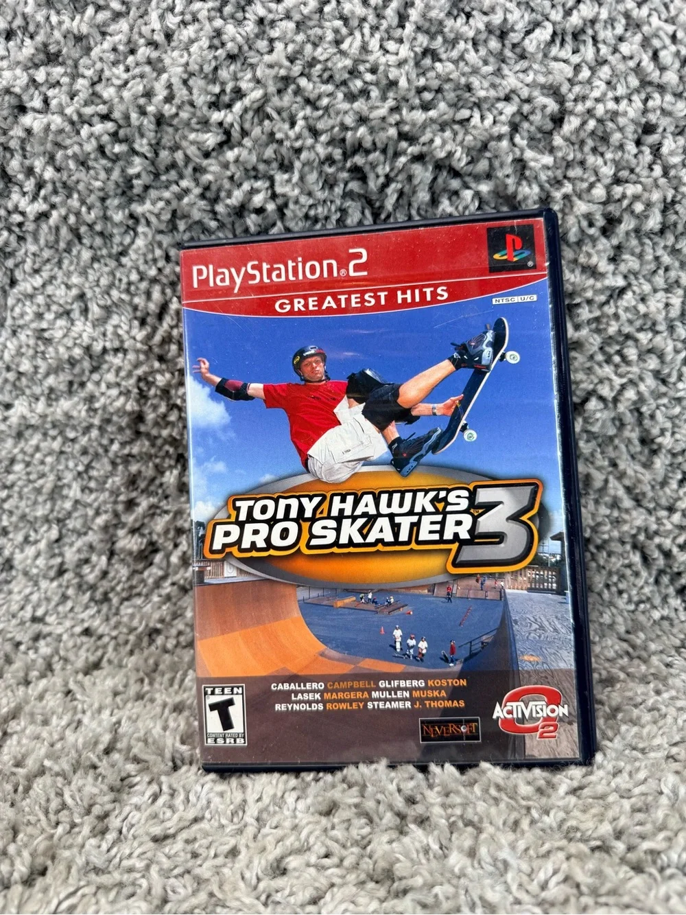 Tony Hawk's Pro Skater 3 (PlayStation 2) - Red/Blue